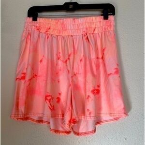 La+ Image Pink Marble Shorts 2X